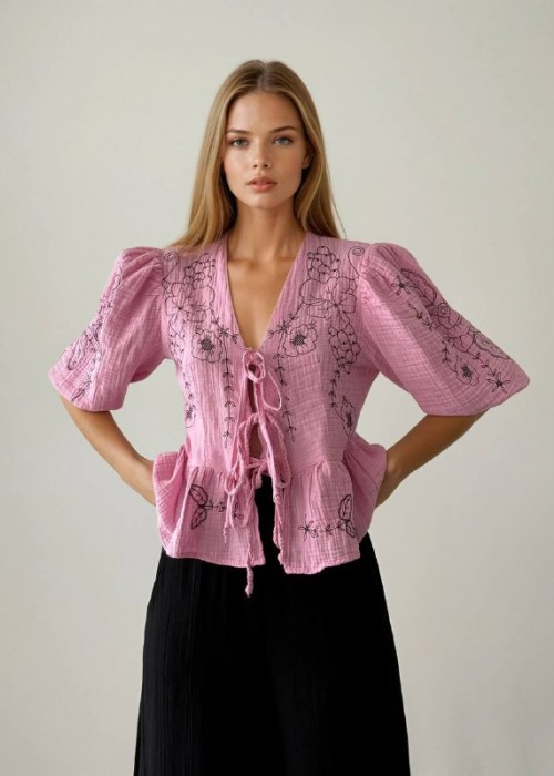 208946 PINK BLOUSE