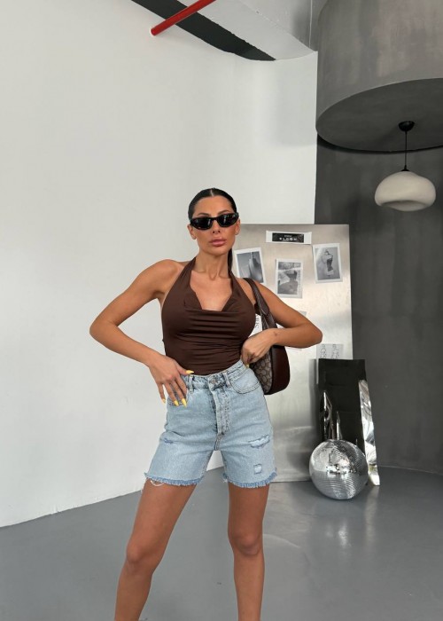 208960 BLUE SHORTS JEANS