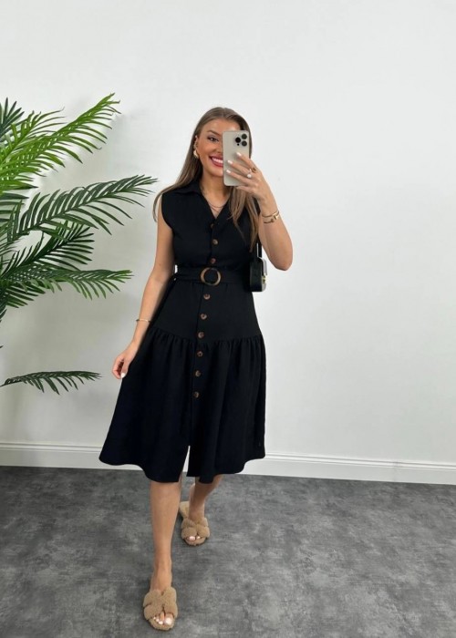 208982 BLACK DRESS