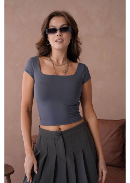 208986 ANTHRACITE T SHIRT Plover fabric