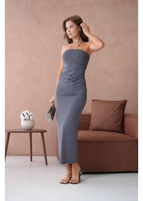 208991 ANTHRACITE DRESS POLYAMİD KUMAŞ