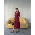 209053 BORDO DRESS TENCEL FABRIC