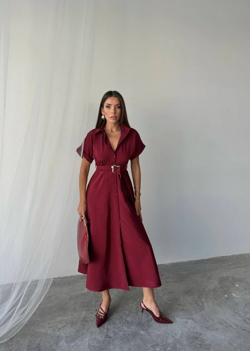 209056 BORDO DRESS MODAL FABRIC