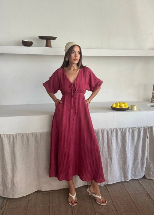 209064 BORDO DRESS