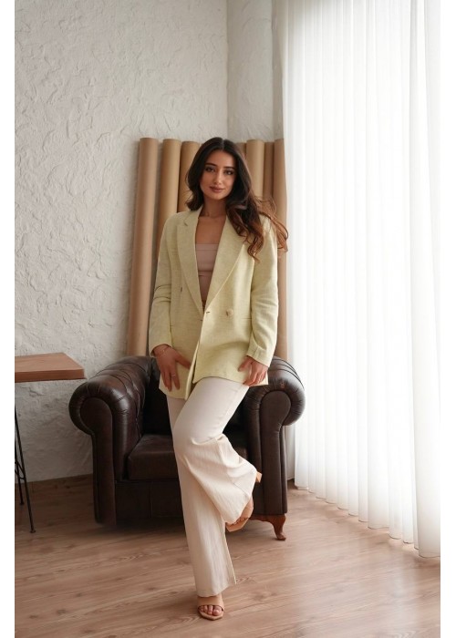 209111 YELLOW JACKET LINEN FABRIC