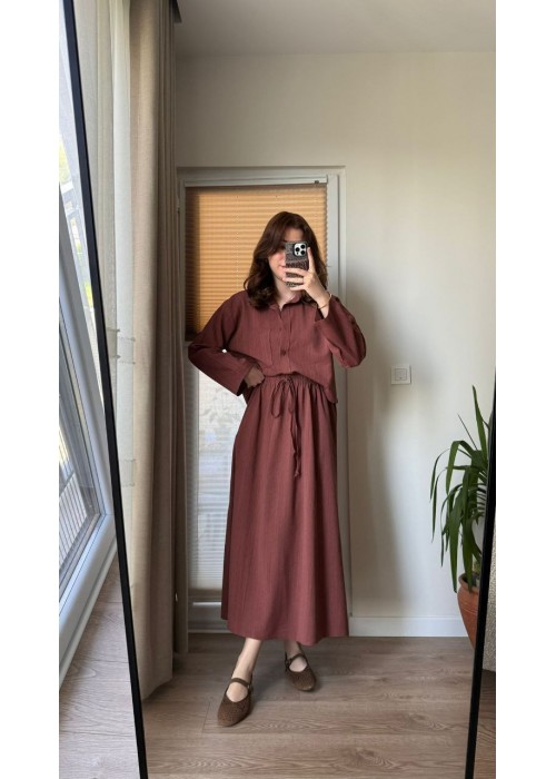 209144 COFFEE SUİT