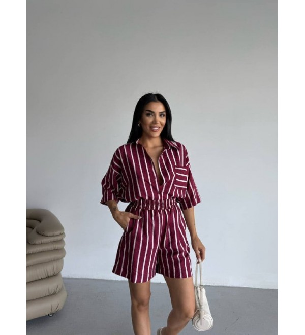 209158 BORDO TAKIM % 100 COTTON