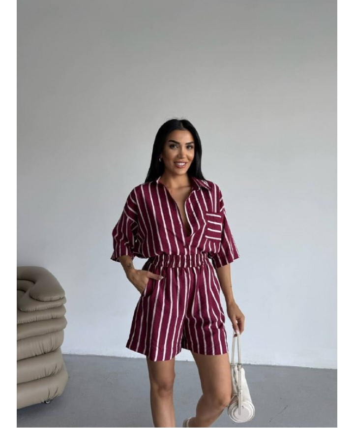 209158 BORDO TAKIM % 100 COTTON