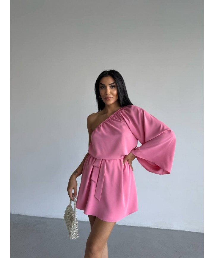 209169 PEMBE ELBİSE ŞORT