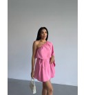 209169 PEMBE ELBİSE ŞORT