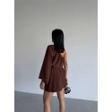 209174 COFFEE DRESS SHORTS
