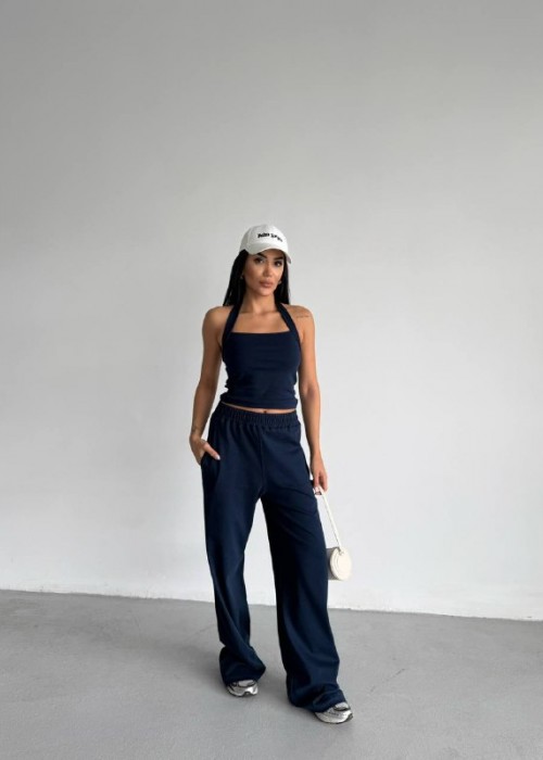 209179 NAVY BLUE SUİT Lycra