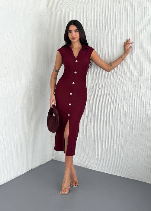 209183 BORDO DRESS