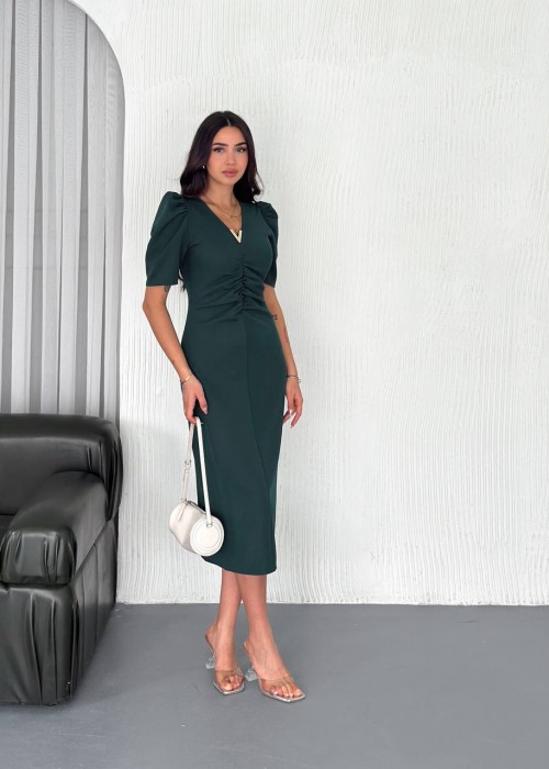209184 GREEN DRESS