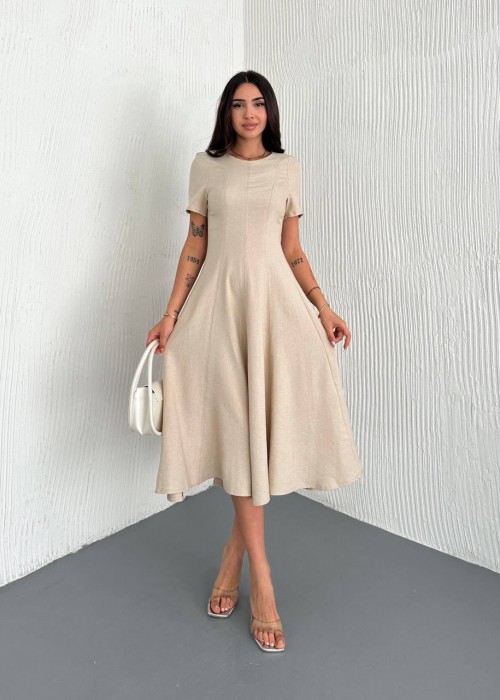 209189 CREAM DRESS