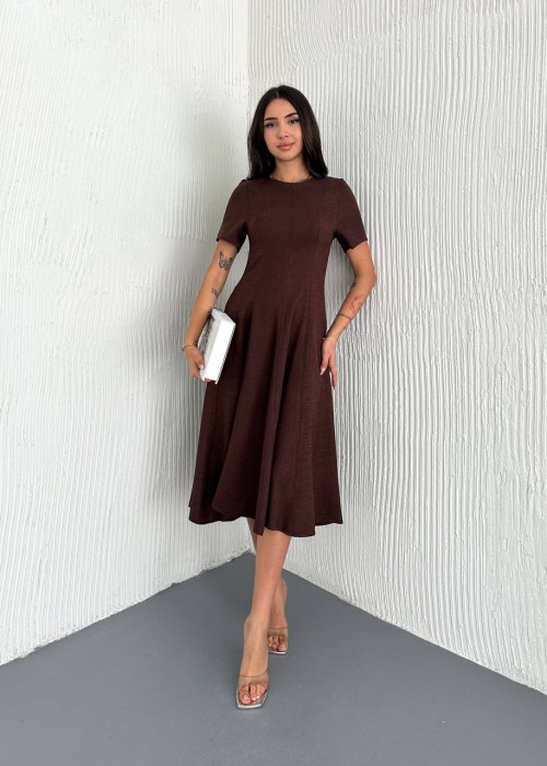 209191 COFFEE DRESS