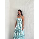 209195 PATTERNED DRESS