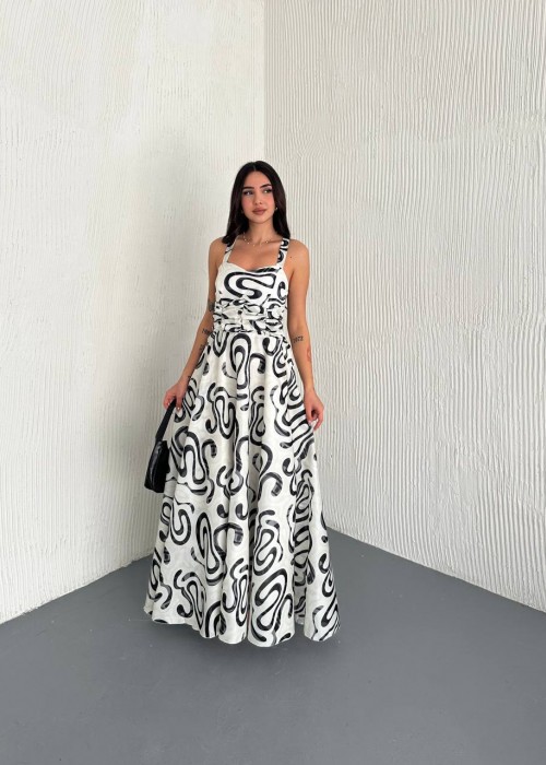 209196 PATTERNED DRESS