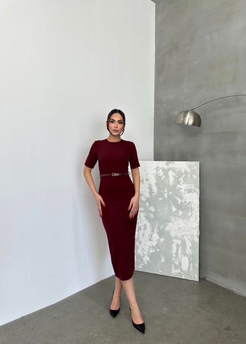 209219 BORDO DRESS