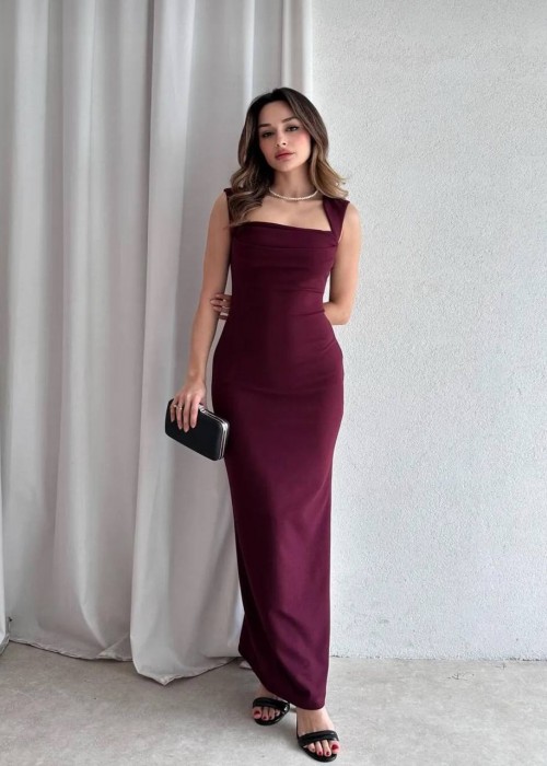 209229 BORDO DRESS