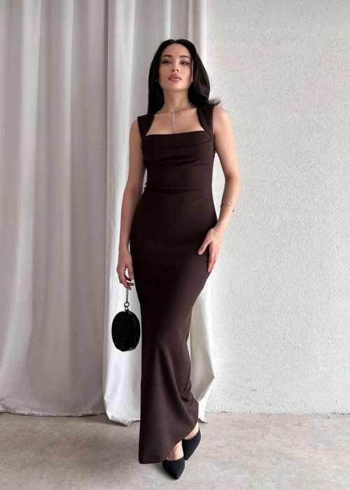 209230 COFFEE DRESS
