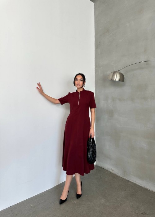 209236 BORDO DRESS