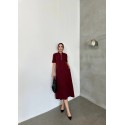 209236 BORDO DRESS