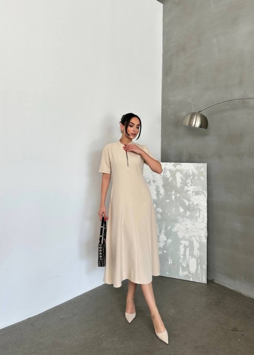 209237 CREAM DRESS