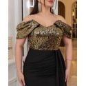 209243 BLACK COCKTAİL DRESS
