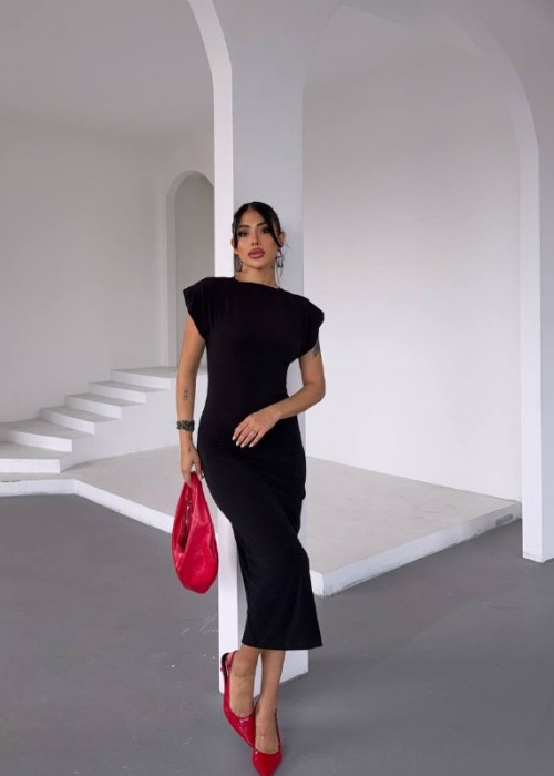 209252 BLACK DRESS
