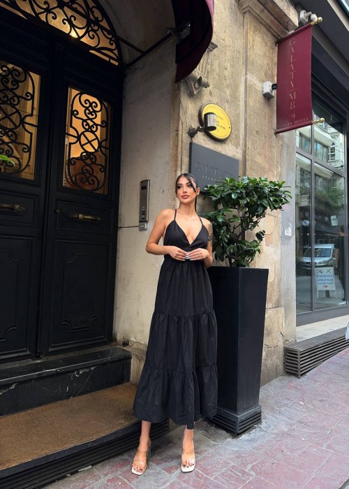 209264 BLACK DRESS