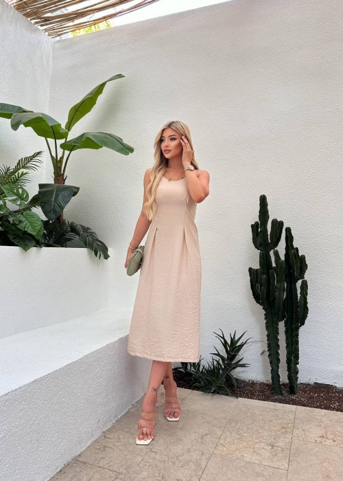 209274 SAHNE KLEID LEINENSTOFF