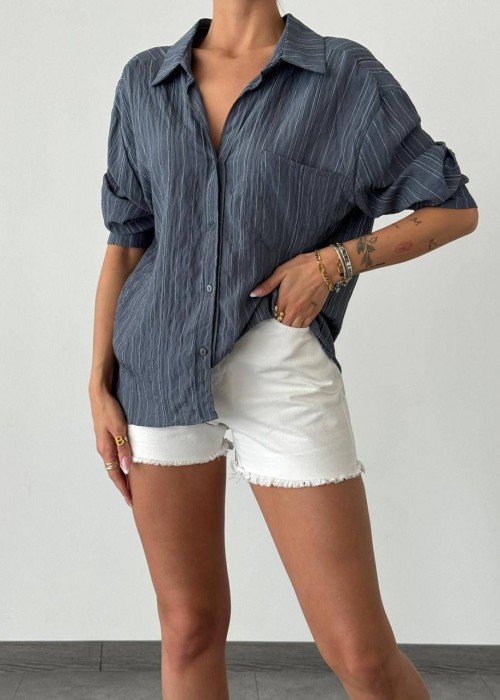 209351 NAVY BLAU HEMD