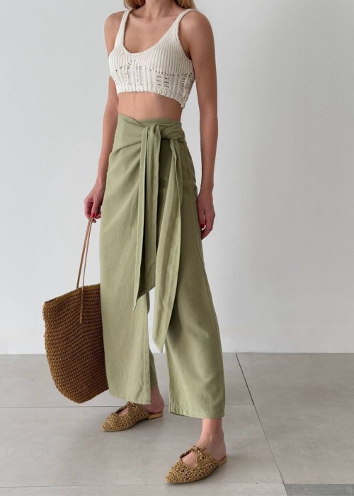 209359 GREEN SKIRT