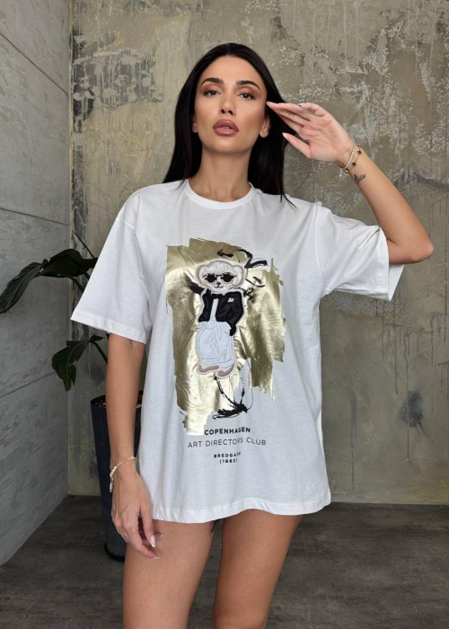 209373 WHITE T SHIRT 100 % Cotton