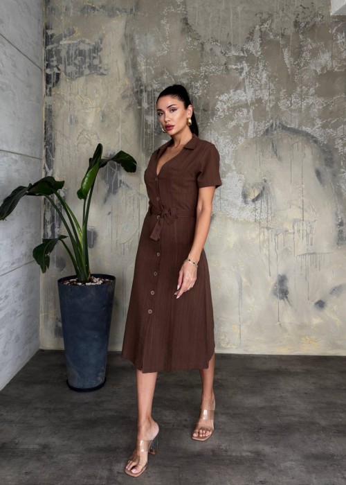 209378 KAFFEE KLEID