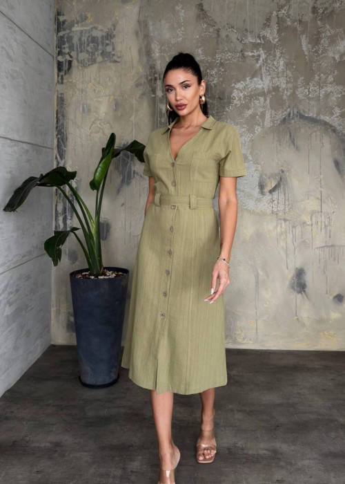 209380 KHAKI KLEID