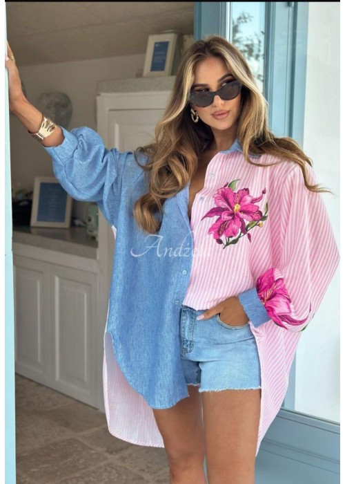 209419 ROSA HEMD Denim