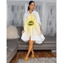 209441 WEISS SONDERAUSGABE KLEID