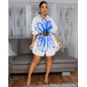 209442 WEISS SONDERAUSGABE KLEID