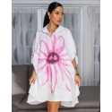 209443 WEISS SONDERAUSGABE KLEID