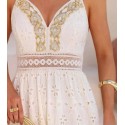 209448 WEISS SONDERAUSGABE KLEID