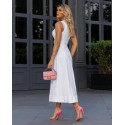 209460 WEISS SONDERAUSGABE KLEID