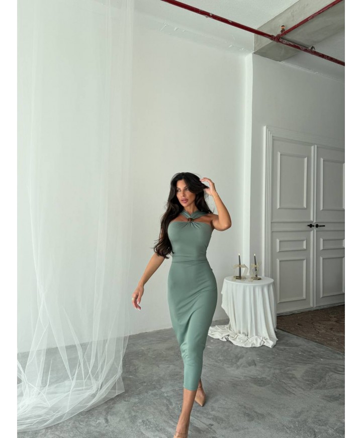 209463 YEŞİL ELBİSE