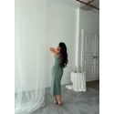 209463 GREEN DRESS