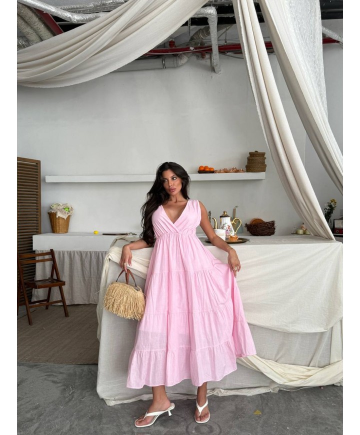 209471 PEMBE ELBİSE