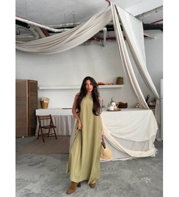 209474 YEŞİL ELBİSE...