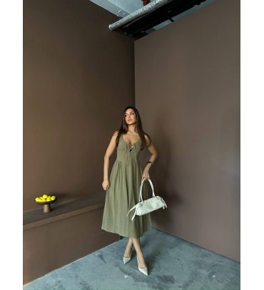 209479 HAKİ ELBİSE...