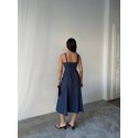 209480 NAVY BLAU KLEID