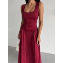 209485 BORDO KLEID